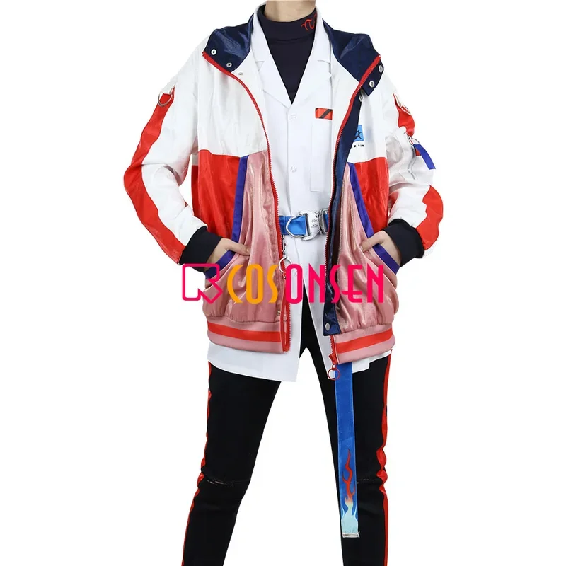 Paradox Live Yeon Hajun Cosplay Costume HIPHOP Anime Suit COSPLAYONSEN Custom Made Full Set