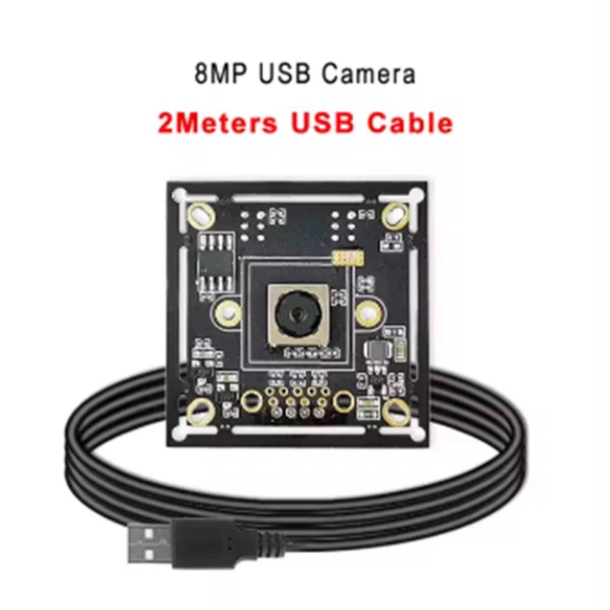 M86K وحدة كاميرا التركيز التلقائي 8MP CMOS IMX179 الاستشعار HD 4K 3264X 2448 Mjpeg Mini USB2.0 لوحة كاميرا ويب لينكس ،