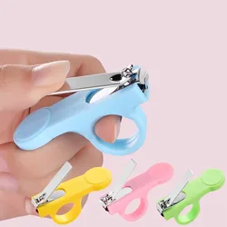 Baby Nail Cutters Shower Gifts Set 4 Color Kids Nail Clippers Safety Infant Finger Toe Trimmer Scissors Children Healthcare Tool