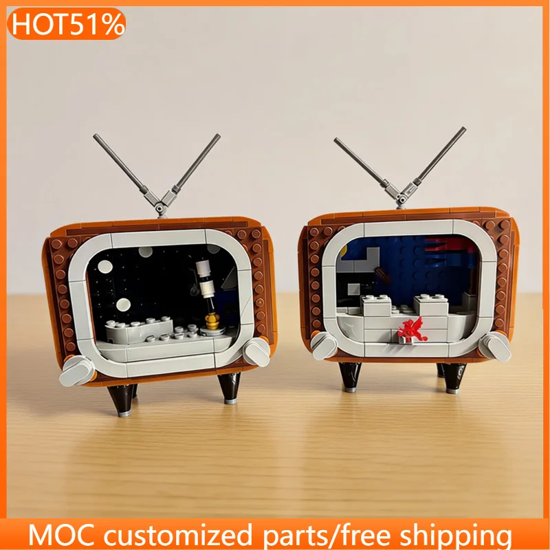 

Набор из 43 деталей Brickheadz: Модель-сцена «Ракетная база Альфа-1» (MOC), модульный конструктор для самостоятельной сборки, креативная игрушка для мальчиков, подарок на Рождество