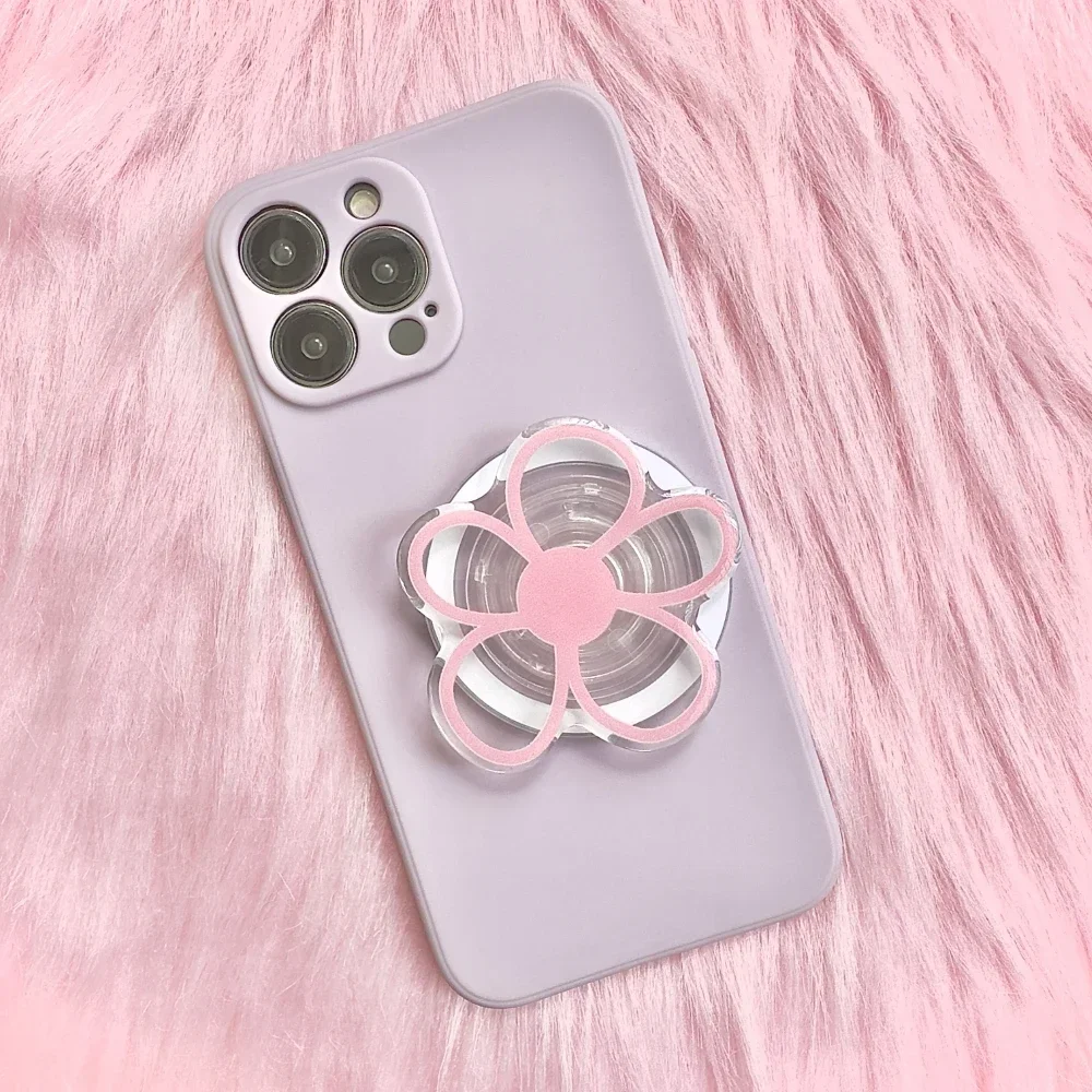 Trouvaille for Magsafe Grip Tok Macsafe Grip Holder Bracket Ins Flower Finger Ring Handsfree Support Griptok Stand  Korea Girl