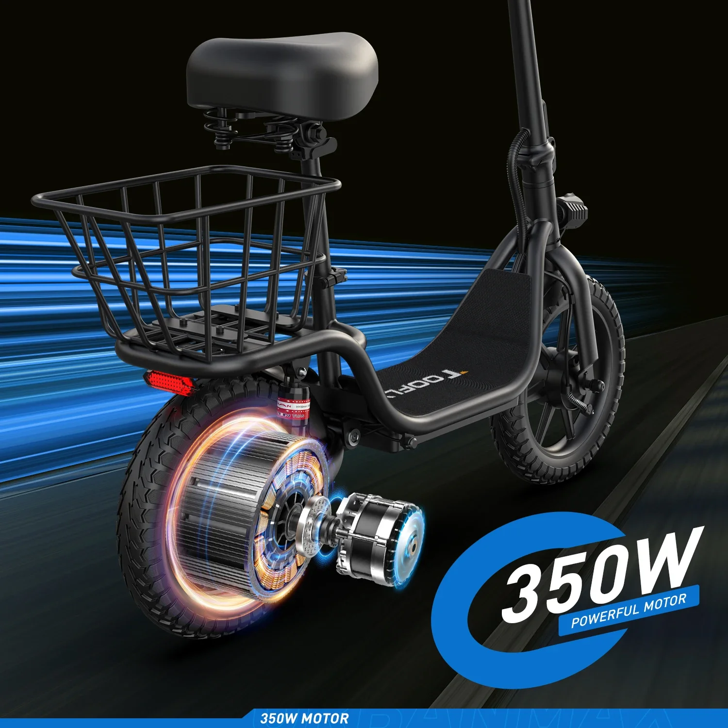 Adult high speed electric scooter electric scooter off-road 350w 48v 25km/h electronic scooter