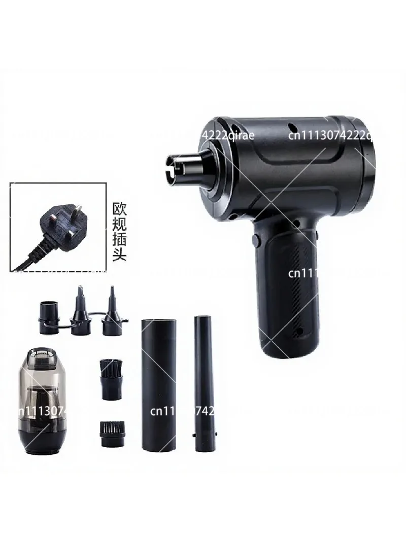 High Power Handheld Wire Dust Blower Set for Cleaning Computer Chassis Portable Car Dust Collector