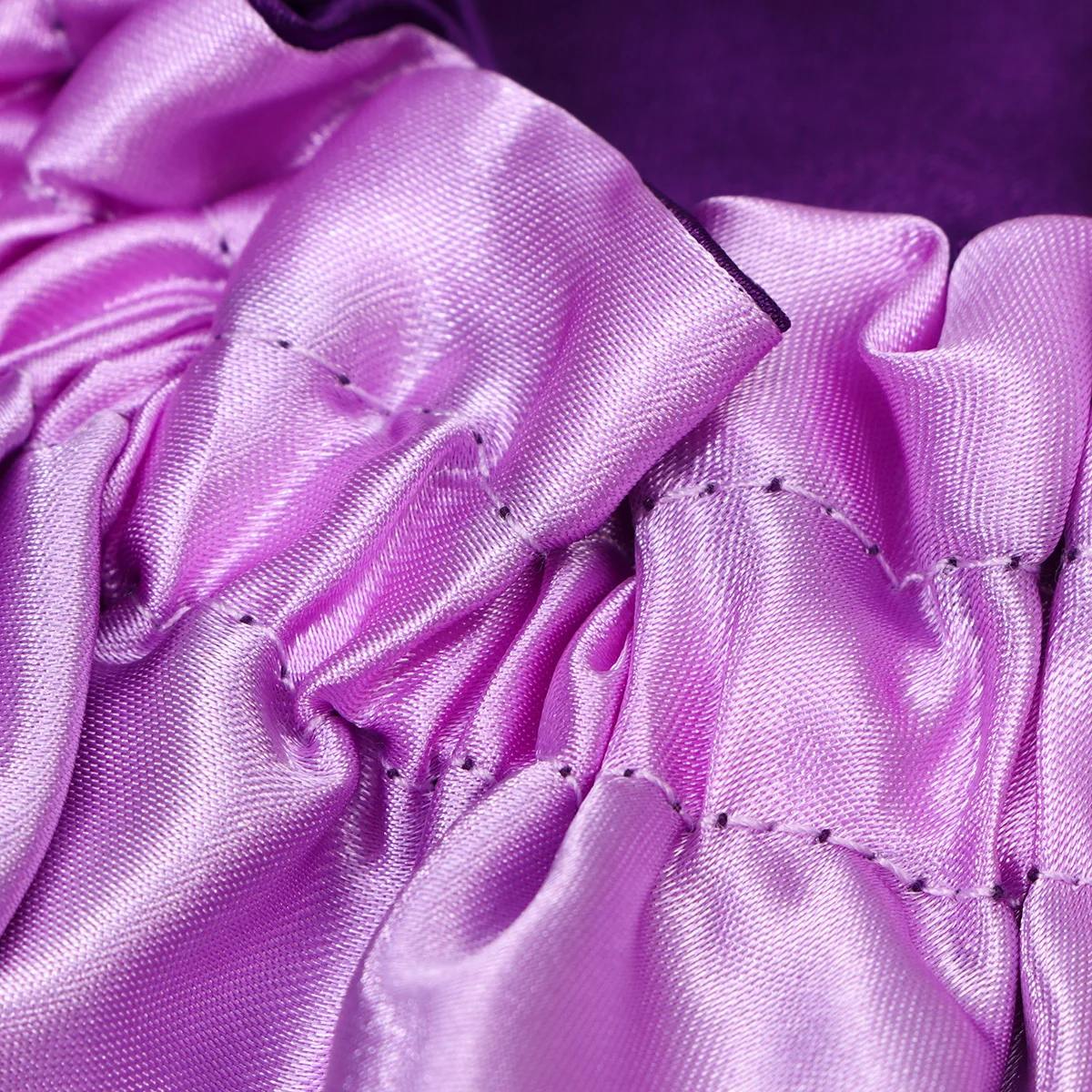 

Baby Sleep Cap for Kids Lightweight Satin with Wide Brim Elastic Edge Hair Accessories Comfortable for Sleeping