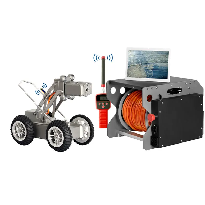 Gopher-30 100m 512mhz Drain Camera Sewer Pipe Inspection Camera with Locator