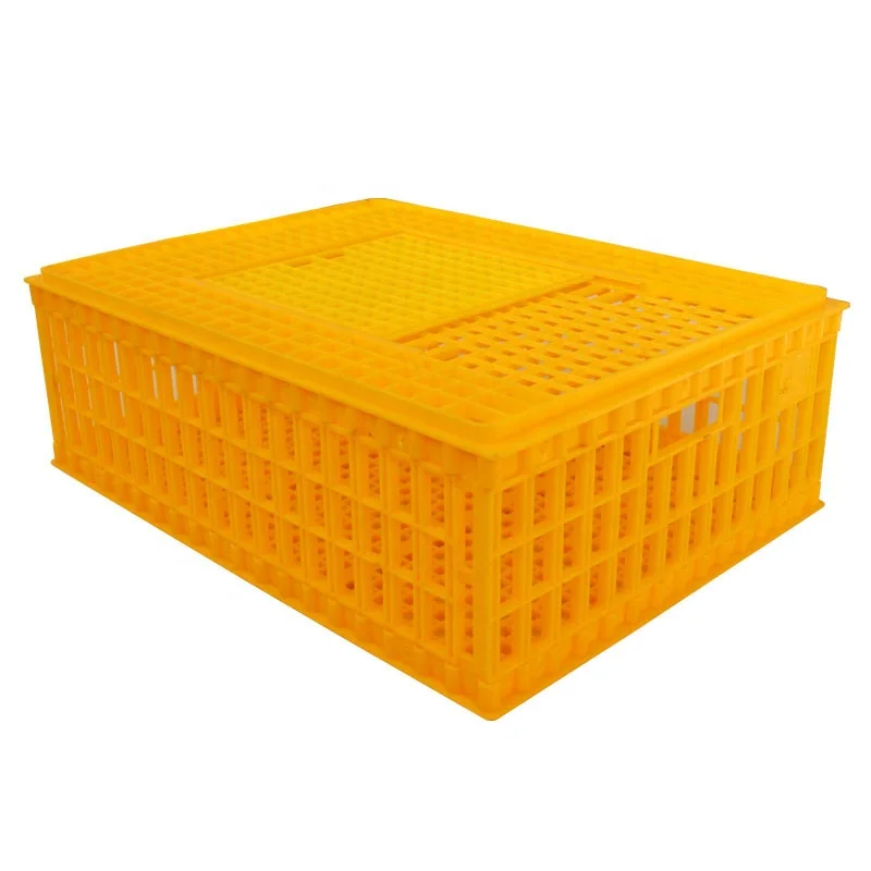 

High Quality Plastic Live Chicken Crate Poultry Transport Cage Turkey Transport Cages