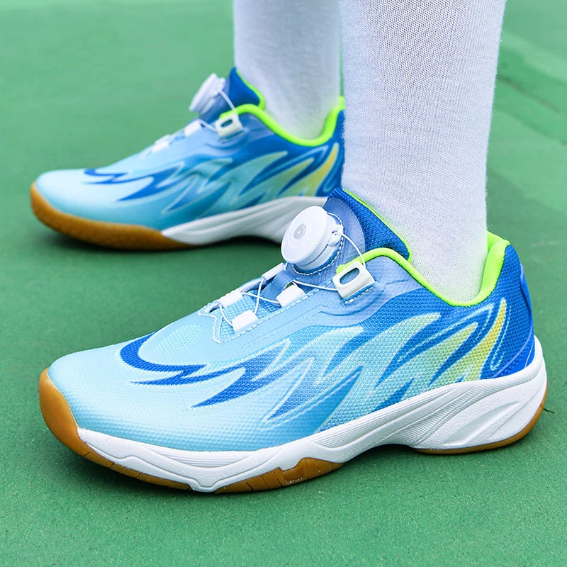 Men Table Tennis Shoes Anti Slip Tennis Footwears Lightweight Badminton Exercise Shoes