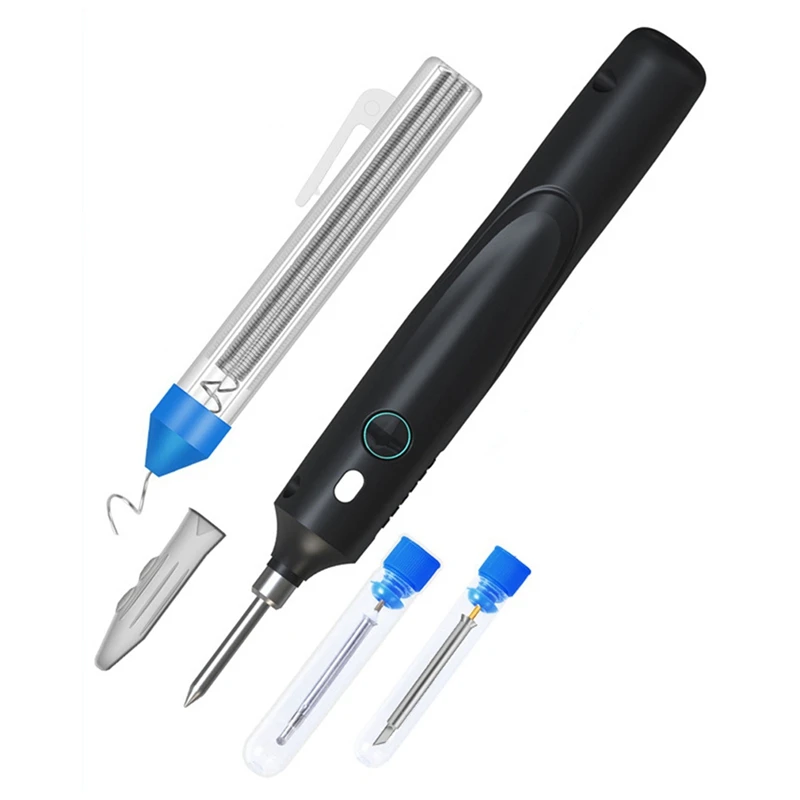 

USB Portable Soldering Iron Set Mini Home Student Soldering Torch Wireless Lithium Battery Repair Tools