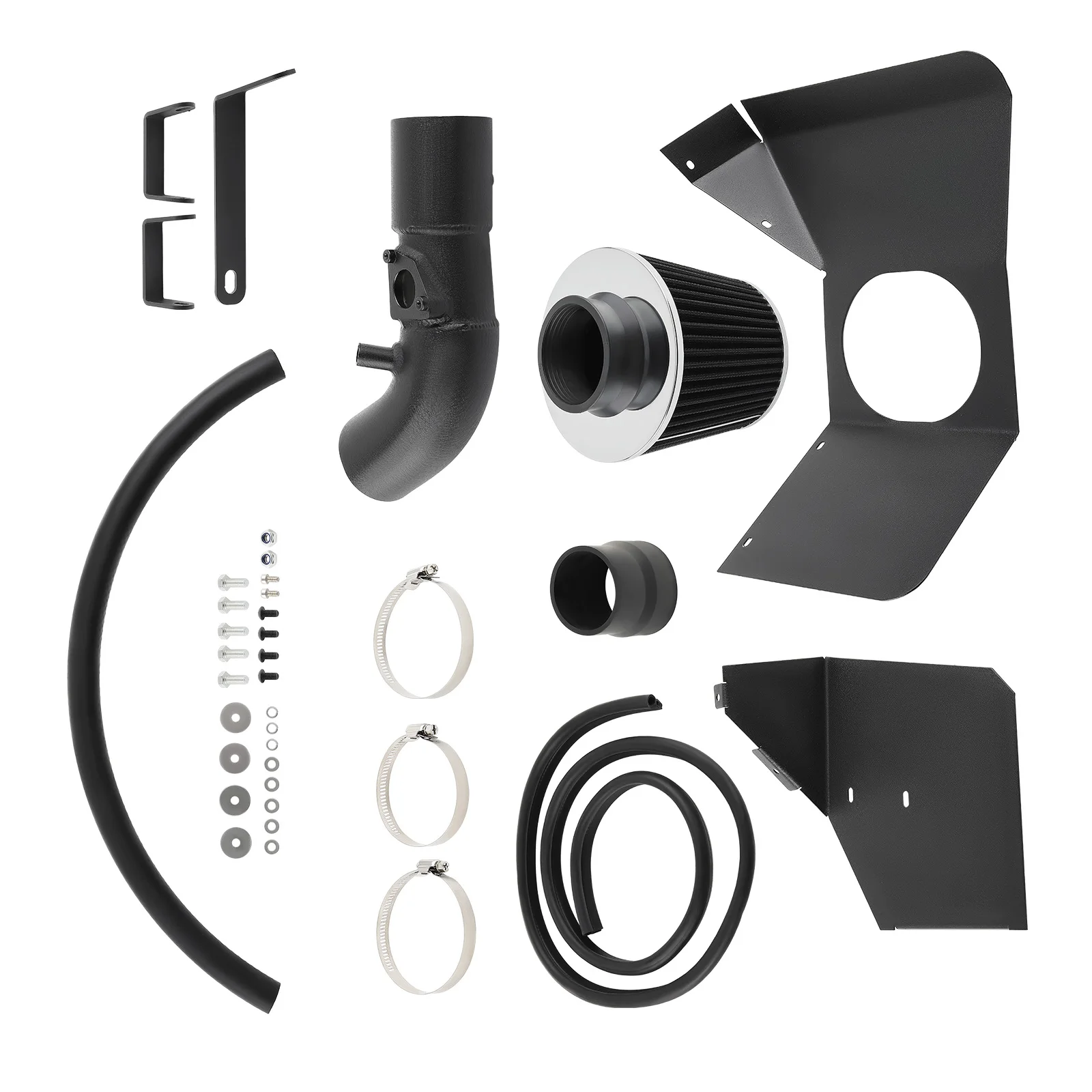 Kit di aspirazione aria fredda con scudo termico + filtro per Toyota Corolla 2009-2017 w   Per Scion iM HI-TY-03RD,AHI-TY-03GK 2016-2017,