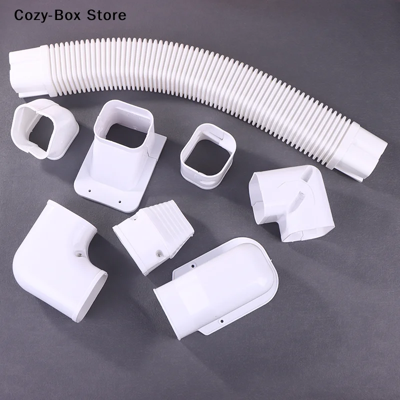 [ZY]Air-conditioning Protection Pipe Cover Split & Central A/C Decorative PVC Hose Cover Air-conditioning Decorative Pipe Cover
