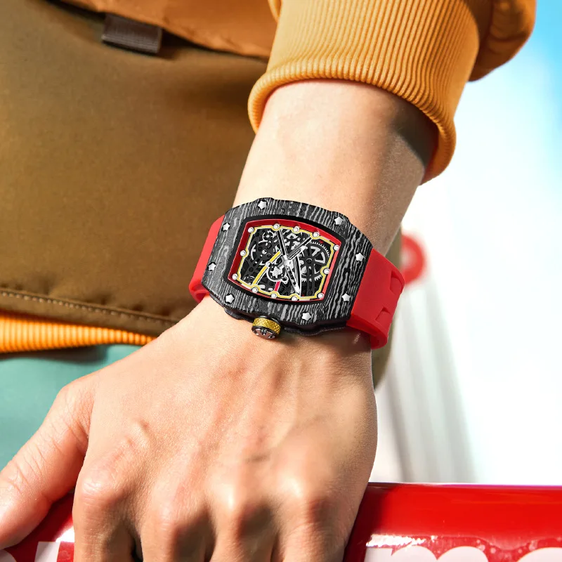 Best-selling ultra-thin barrel-shaped stylish and unique men's watches luxury women's quartz watches classic mechanical designs