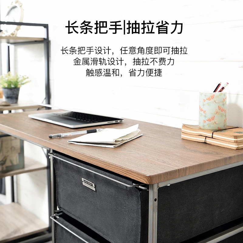 Industrial Desk Iron Retro Writing Desk Desktop Computer Desk Home Creative Small Apartment Desk