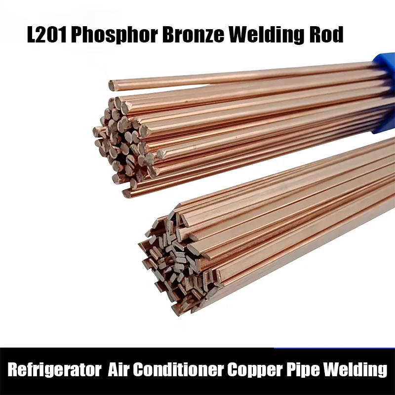 L201 Copper Tube Welding Rod Flat Wire Welding Refrigerator Air Conditioning Copper Tube  BCu93P Phosphorus Copper Welding Rod