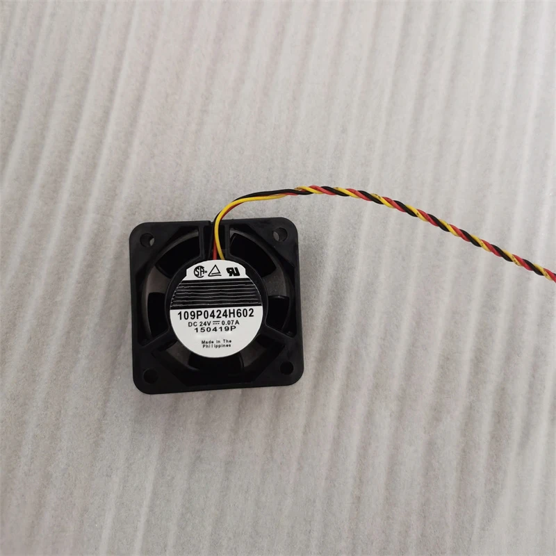 

109P0424H602 24V 0.07A DC Cooling Fan 40x40x20mm 4020 7200RPM Ball Bearing Axial Fan for Inverter CNC Industrial Equipment