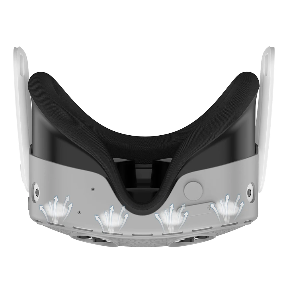 Silicone Host Protective Cover Dustproof VR Shell Skin Waterproof VR Headset Protector for Meta Quest 3S VR Accessories