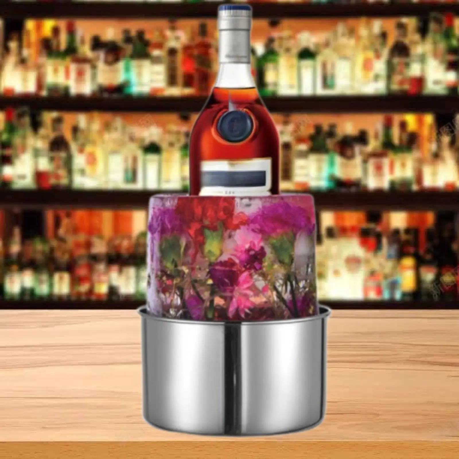 DIY Ice Bucket Beautiful Multiuse Decoration Champagne Ice Bucket Making for Buffet Summer Thanksgiving Parties Entertaining