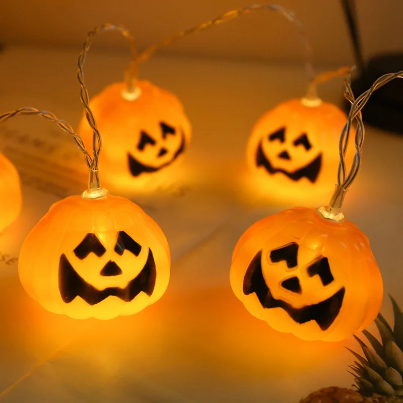 New LED Skull Pumpkin Bat Festival Party Atmosphere Decorative Light