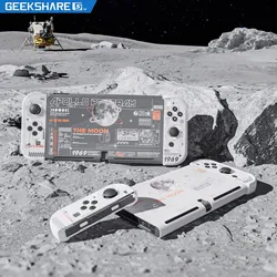 GeekShare Go To the Moon Protect Shell Compatible Nintendo Switch / Switch OLED Transparent Hard Case Cover