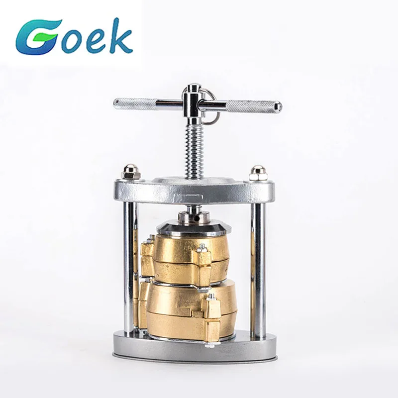 Dental Aluminum Compress Double-layer Manual Press Boiling Tooth Box Denture Processing Squeezing Machine Technician Tool