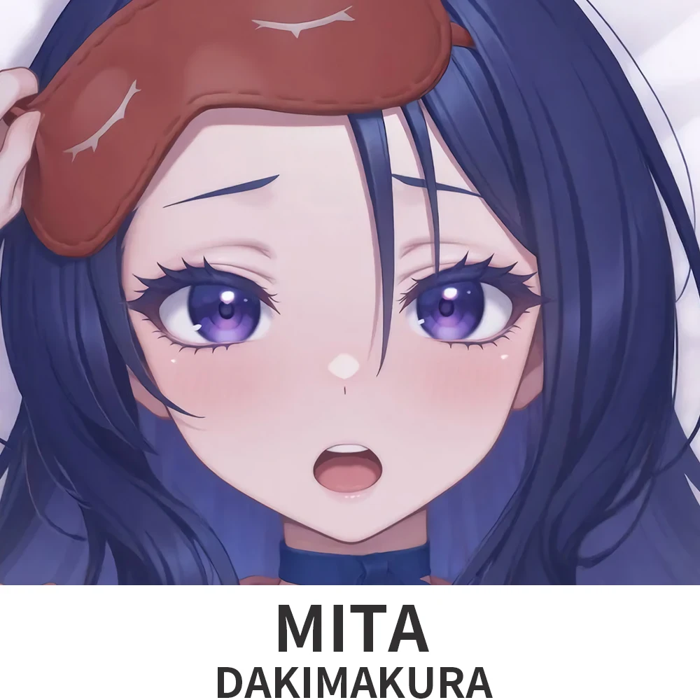 

Sleepy Mita Dakimakura 2WAY обнимающая наволочка для тела аниме наволочка