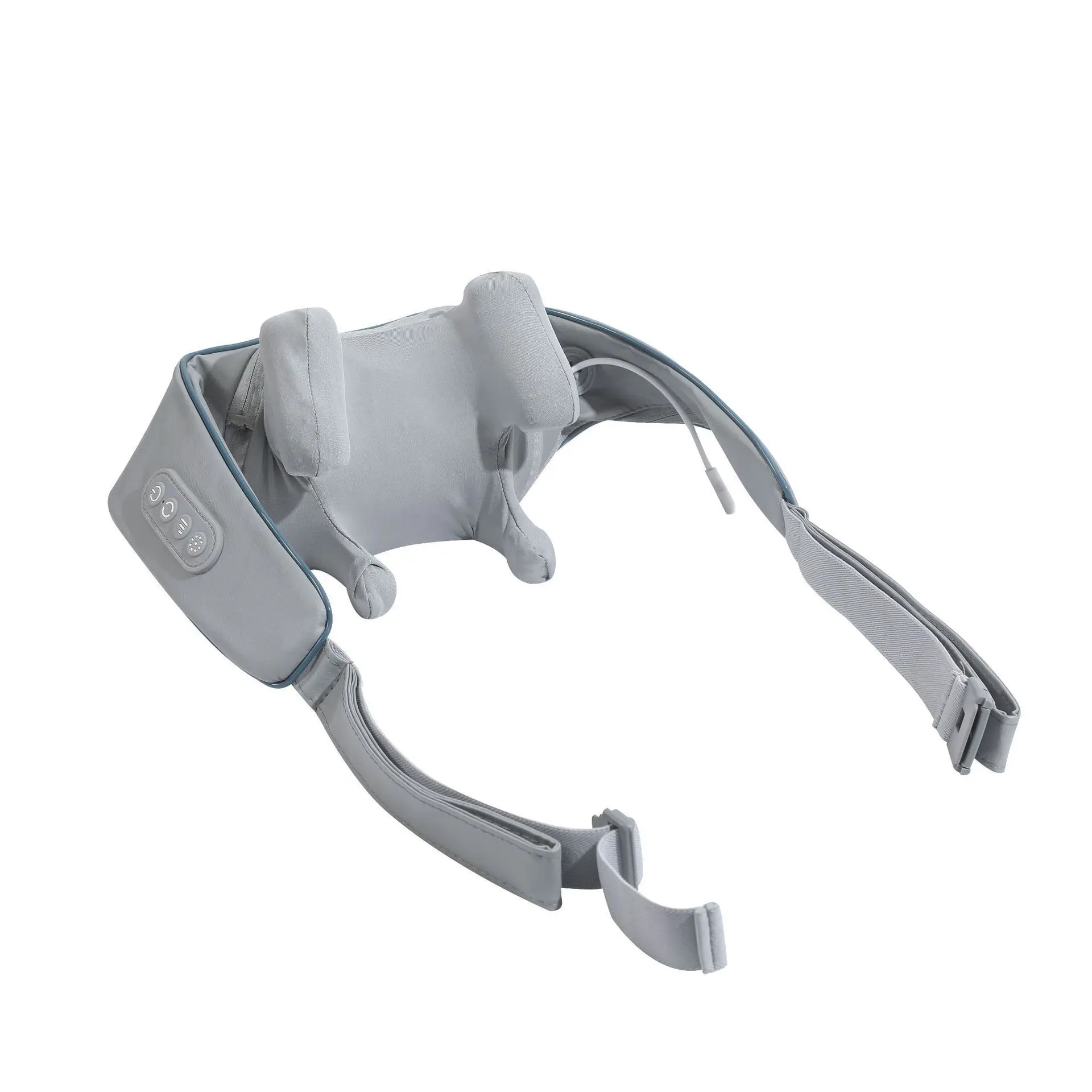 

Электрический массажер для шеи и спины, беспроводная массажная подушка для шеи и плеч, расслабляющая массажная накидка для шейного отдела и мышц спины