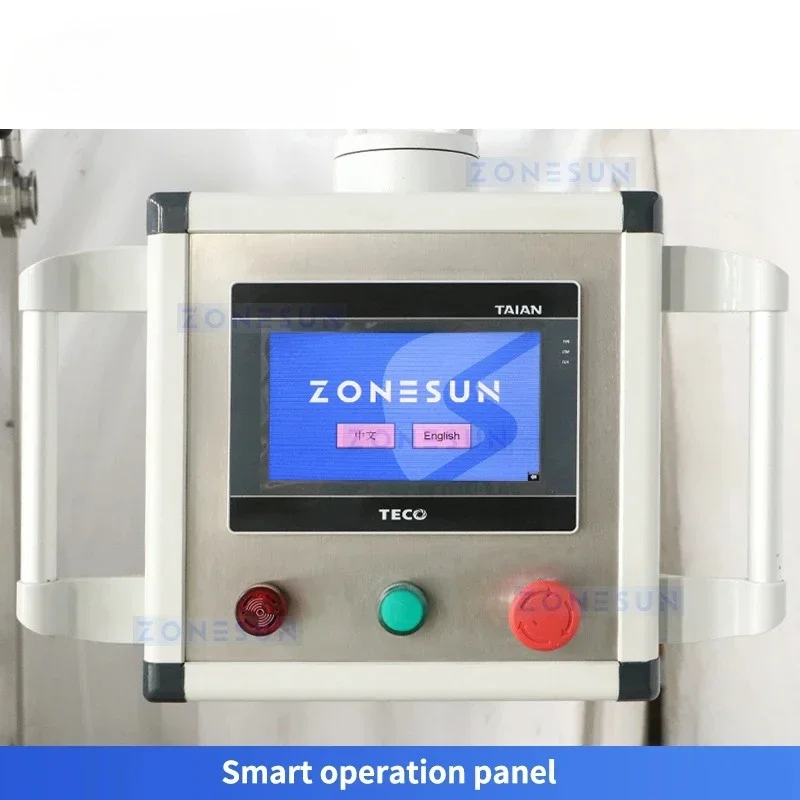 ZONESUN ZS-SV6X Riempitrice automatica a 6 teste Servo Riempitrice per liquidi Riempitrice a movimento continuo