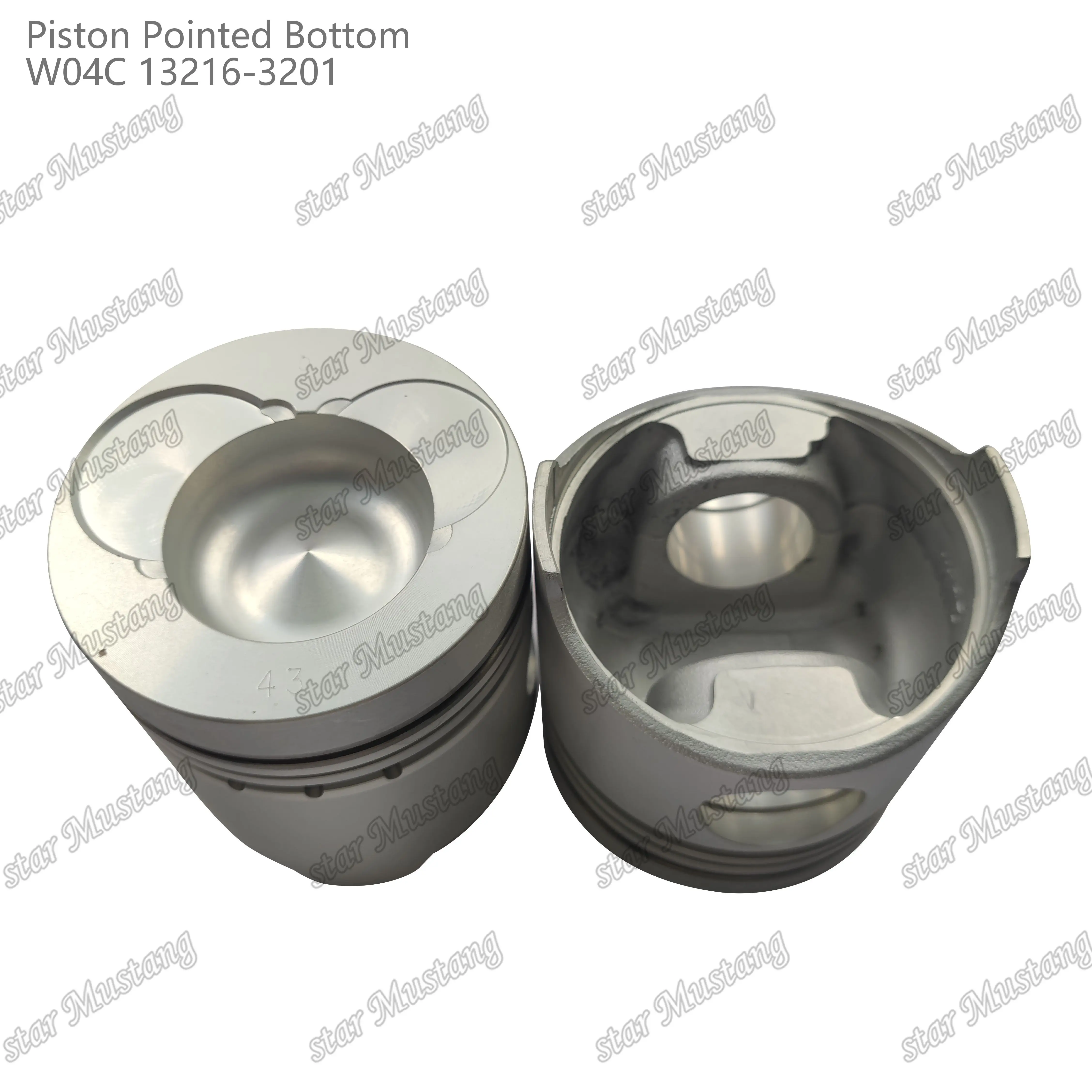 

W04C Piston 13216-3201 Suitable For Hino Engine Parts