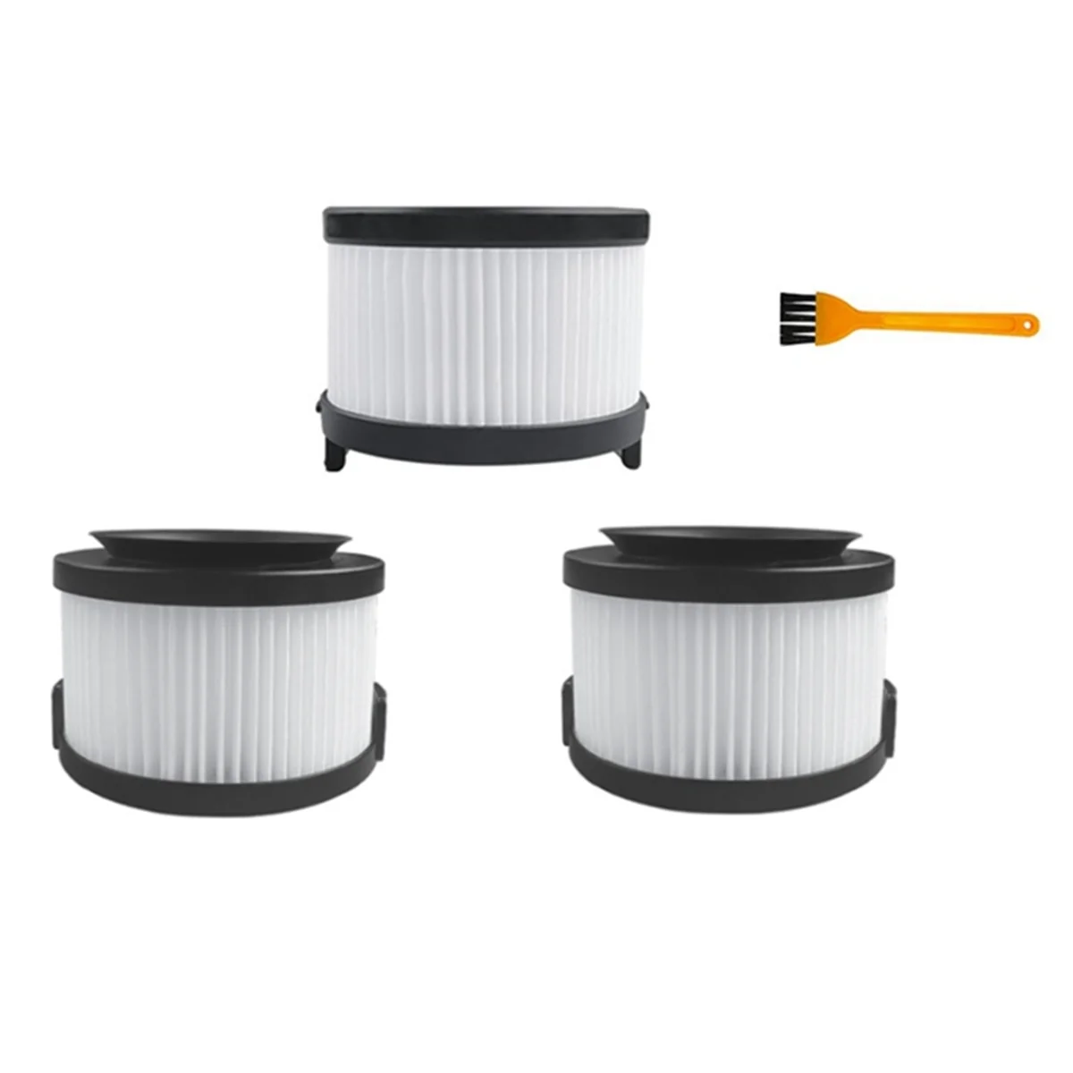 2 Pre-Filters and 1 Post-Filters with Cleaning Brush for Levoit Vortexiq 40-Rf Home Cleaner Filter