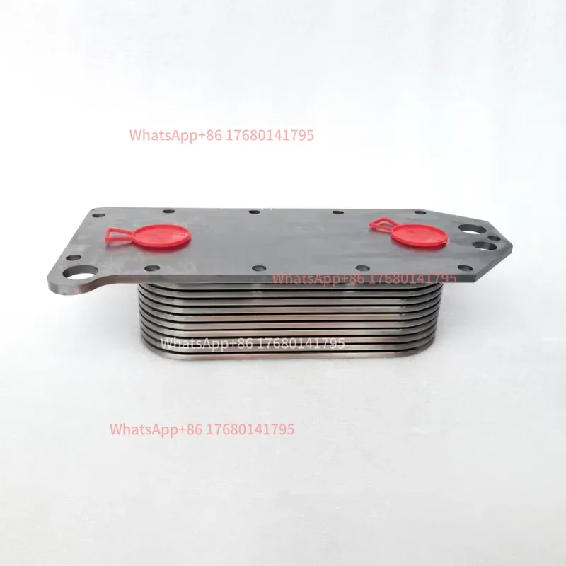 Oil Cooler 3918175 Cooling System Spare Part For Cummins 6CT Marine Diesel Engine
