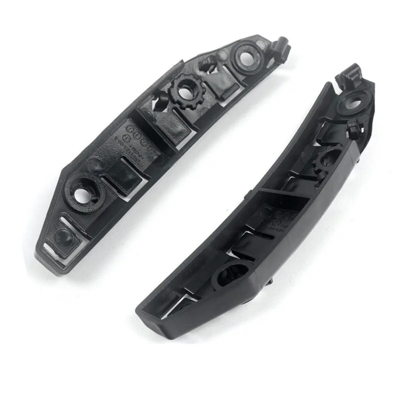 

1 пара монтажных кронштейнов переднего бампера автомобиля (левый + правый) 1084181-00-E 1084182-00-E черный ABS для TESLA Model 3 2017 2018-A14Z