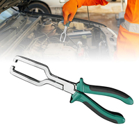 Fuel Line Clip Pipe Plier Disconnect Removal Tool Car Hose Clamp Plier Car Angled Clip Plier Tube Bundle Removal Repair Tool