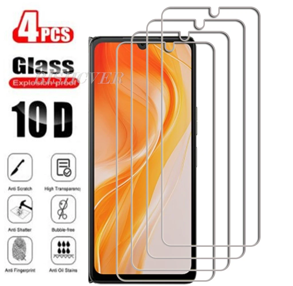 

4 шт. для Cubot P90 6,88 "Cubot P90 закаленное стекло для Cubot P90 P 90 Защитная пленка для экрана