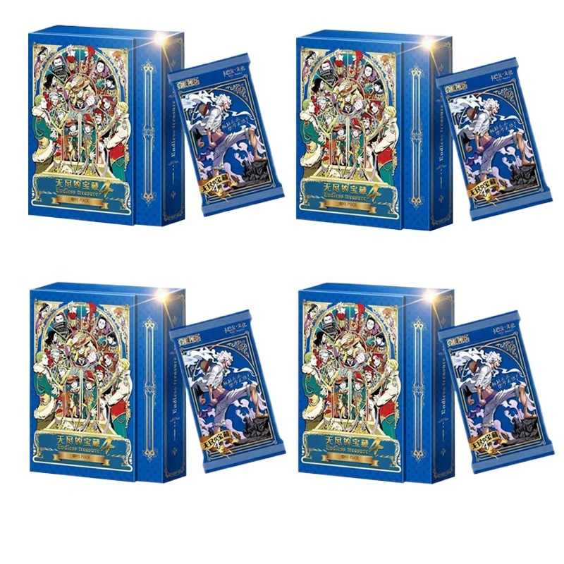 One Piece Cards Anime Endless Treasure Series Cartas Luffy Zoro Sanji Nami Limited Rare Cards for Family Children Christmas Toys