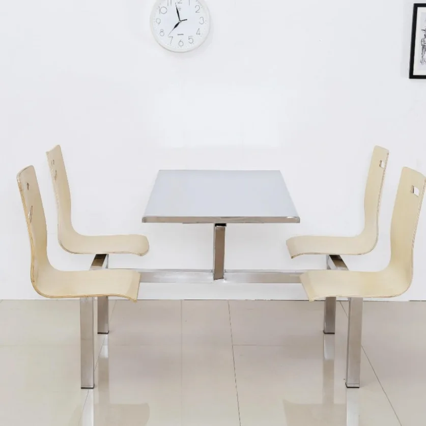 

Прямая оптовая продажа FRP fast foodtable огнестойкая доска со спинкой стула обеденный стол