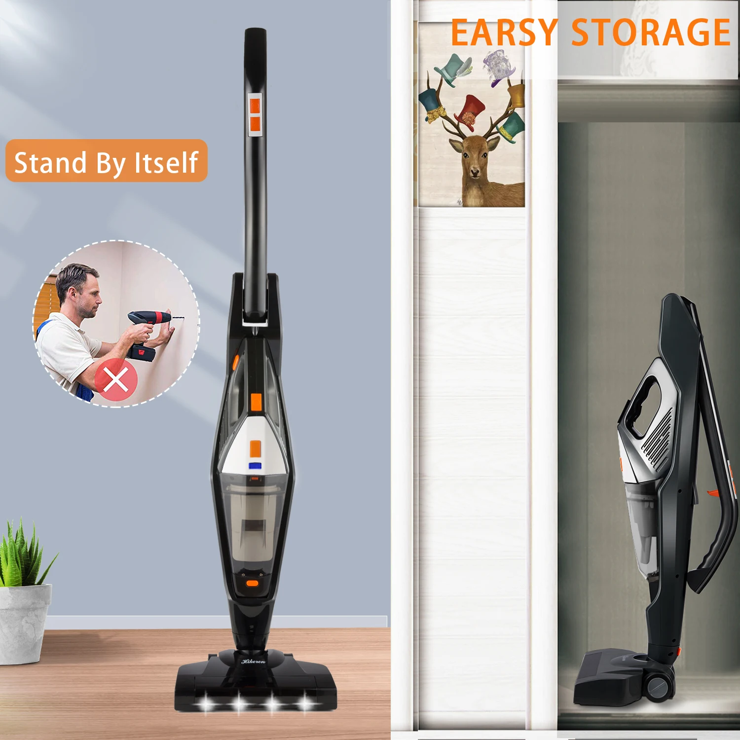 2020 Best Sale Stick Vacuum Wet And Dry Vacuum Cleaner For Home Cleaning