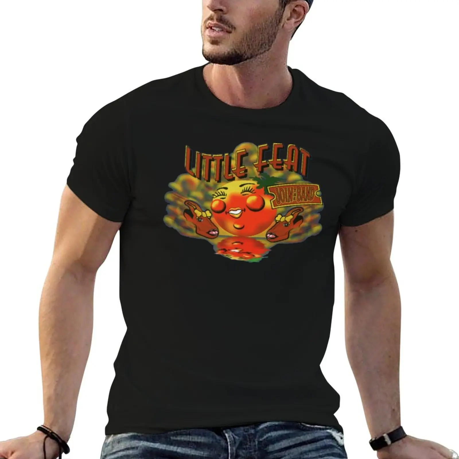 LITTLE FEAT T-Shirt Plus Size Summer Casual T-Shirt