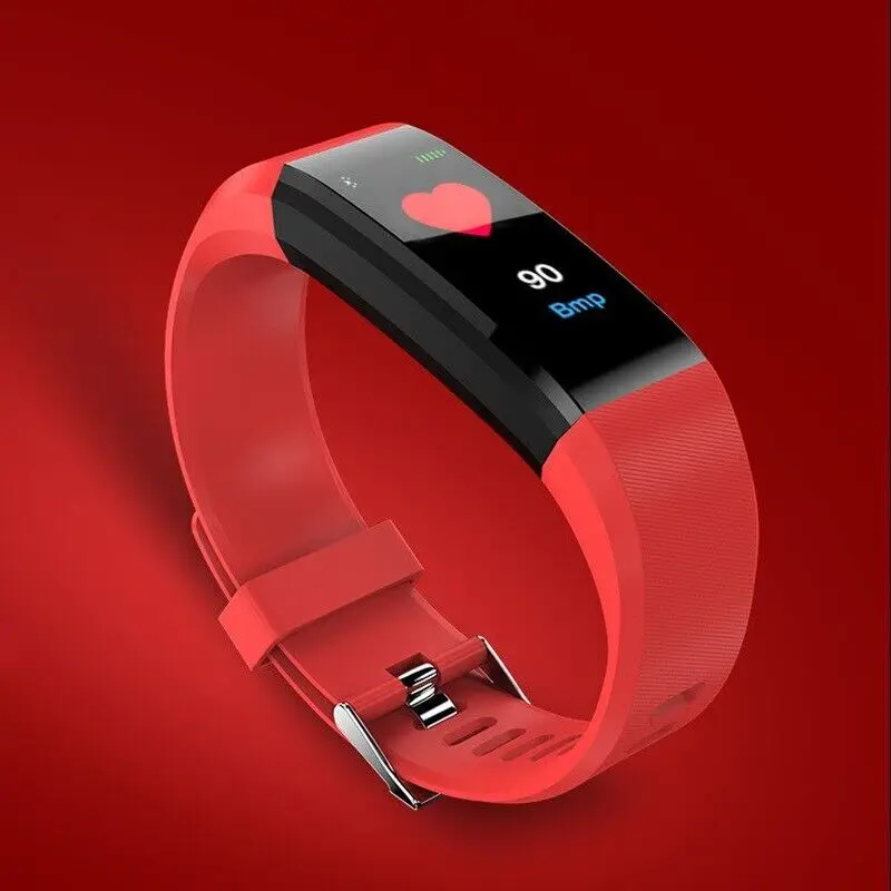 New Smart Band BloodOxygen Blood Pressure Heart Rate Monitoring Waterproof Monitor Fitness Smartband Bracelet For Android IOS image 3