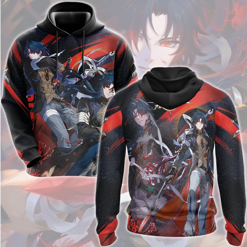 Honkai: Star Rail Role Playing Game Hoodies 3D All Over Print Anime Sweatshirts Men/Women Tracksuit Casual Harajuku Man Clothing