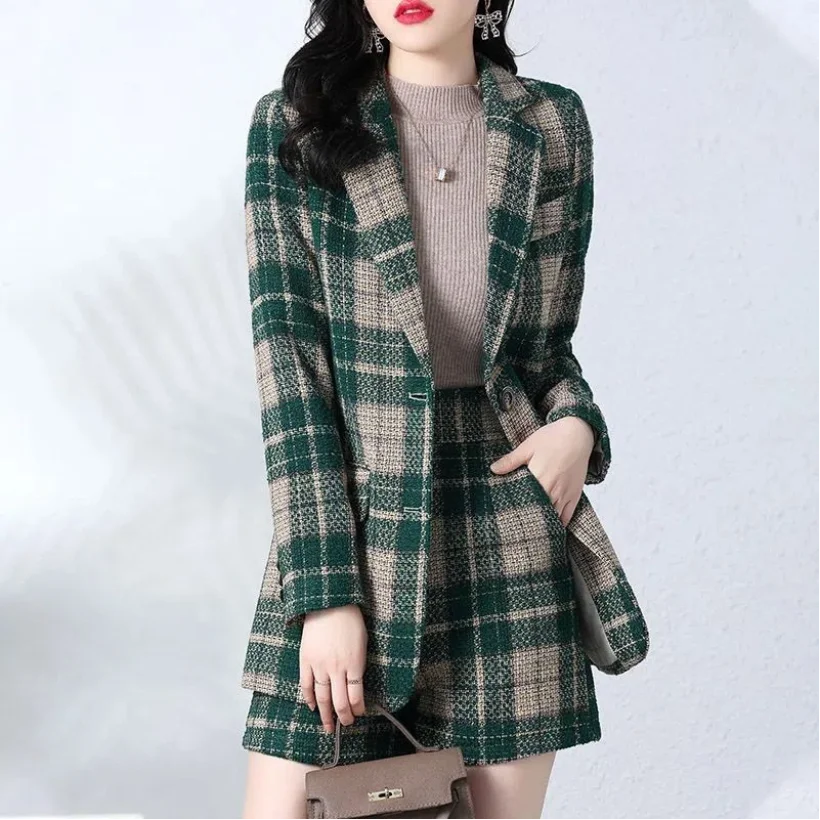 Single/Set Small Suit Coat Women's Spring/Summer 2023 New High Grade Temperament Professional Suit Shorts Set