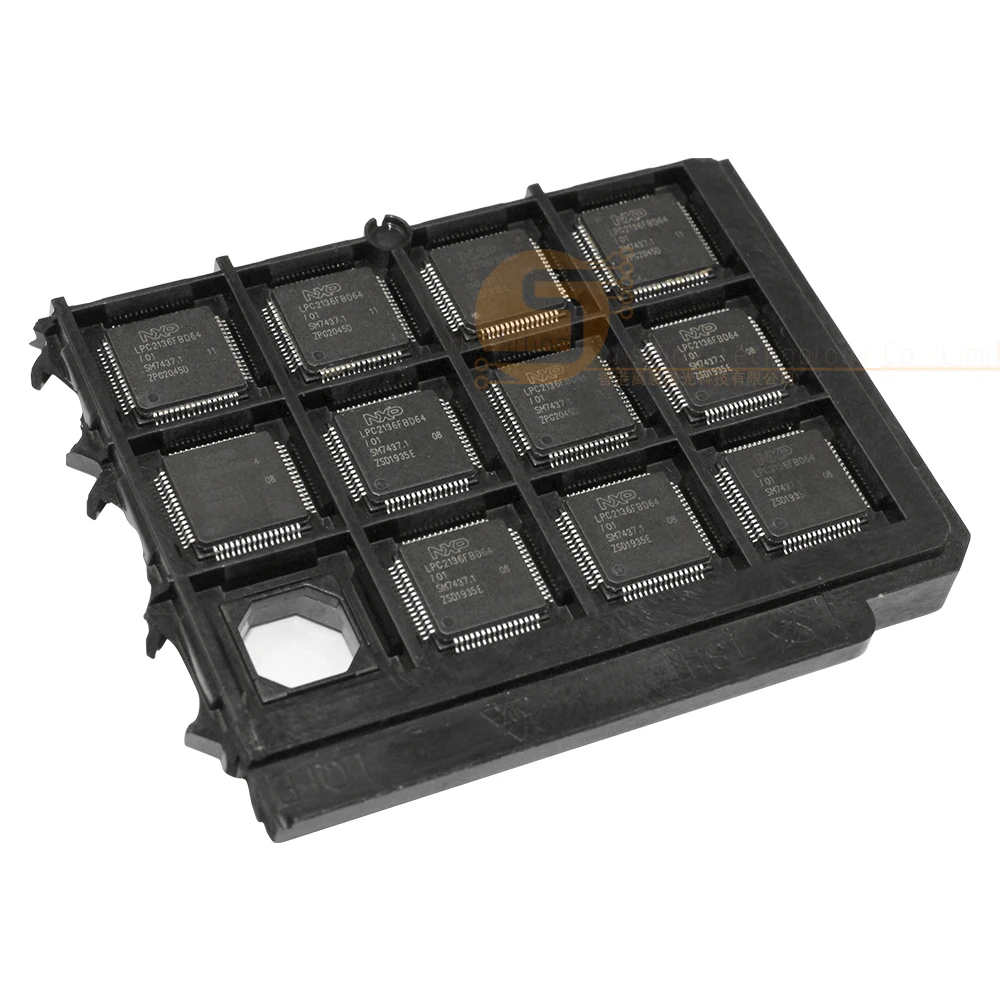 Chipset original, novo, LPC2136FBD64, LPC2136FBD64, LQFP64