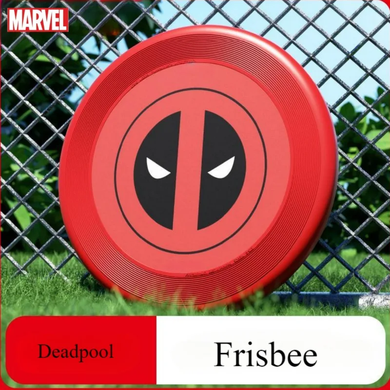 Marvel Deadpool Peripheral Movies Leisure Entertainment Parent-Child Outdoor Interactive Competition Frisbee Toy Children's Gift