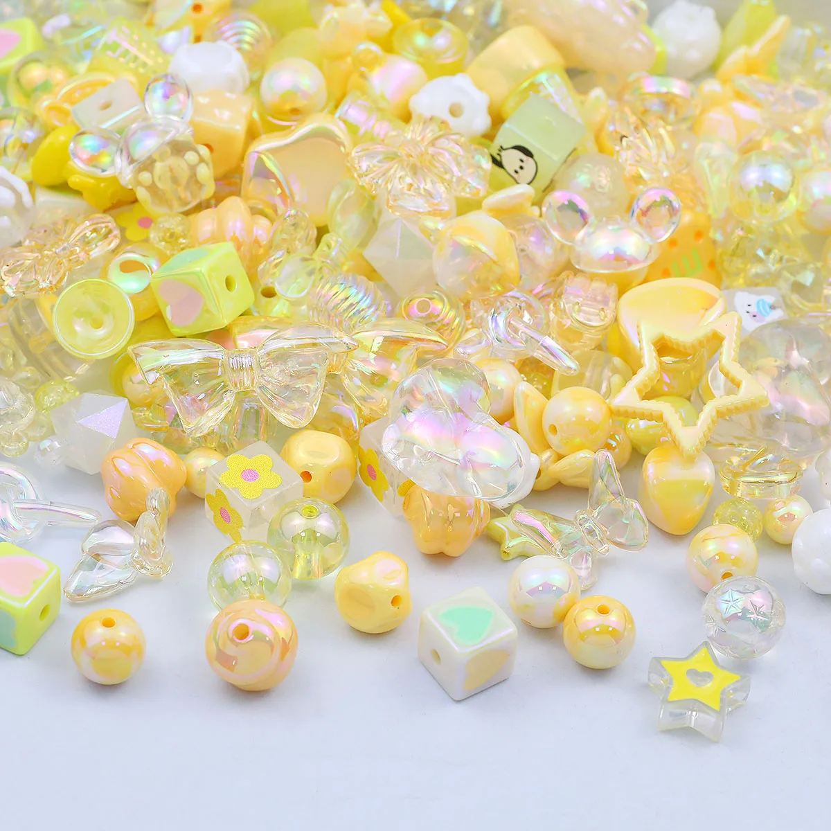Lila 60g Acryl Bunte Gemischte Stil Lose Perlen Für Schmuck Machen Armbänder Telefon Ketten Anhänger Liefert Erkenntnisse