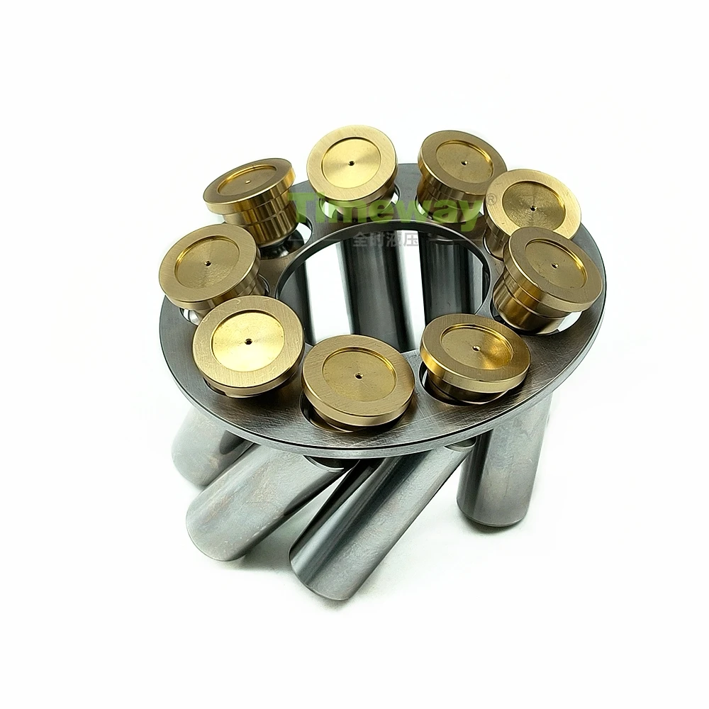 

Hydraulic Motor Repair Kits 90M075 Piston Motor Parts Piston Shoes Retainer Plate for PV90M075 SAUER Hydraulic Motor Spare Parts
