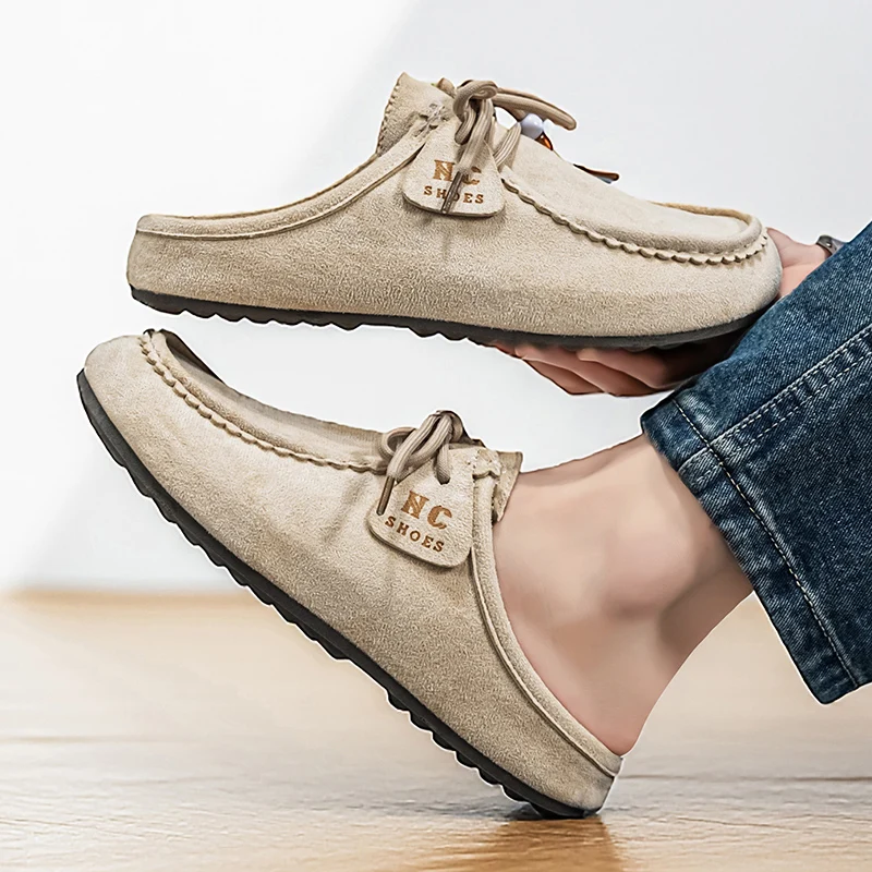 

2026 Spring & Fall Unisex Closed-Toe Mules | British Style Lightweight Soft Sole Slip-On Lazy Comfort Clogs