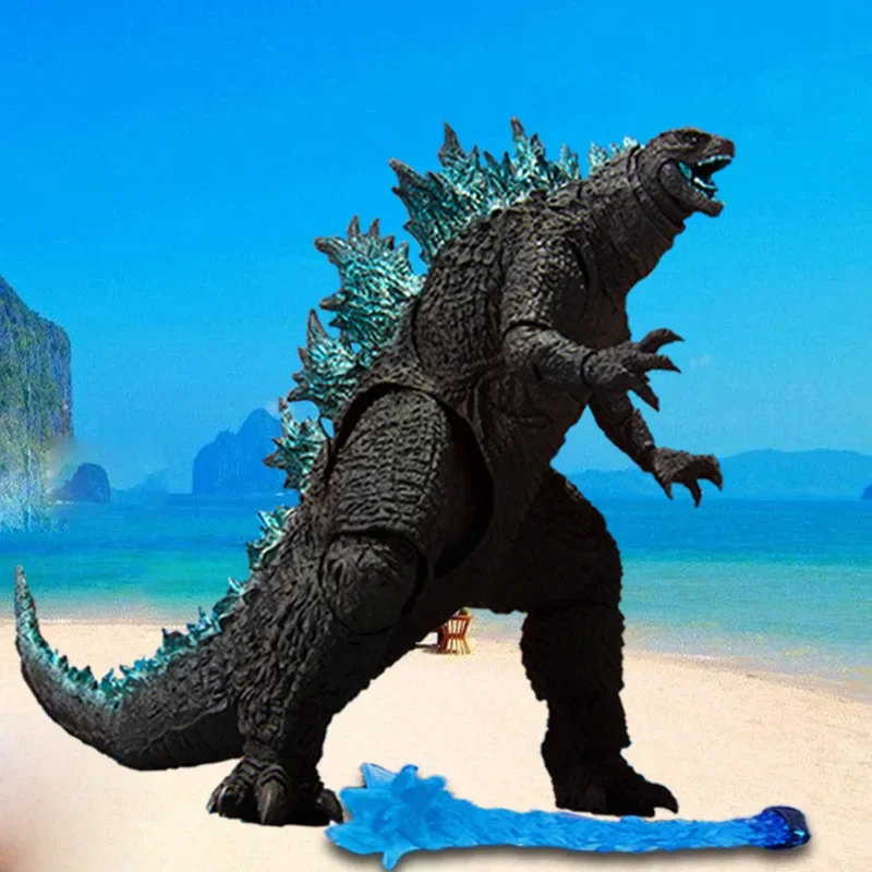 Figura de película Godzilla de 4 tipos, el rey de los monstruos Godzilla Vs King Kong, adornos coleccionables, juguetes móviles de Pvc