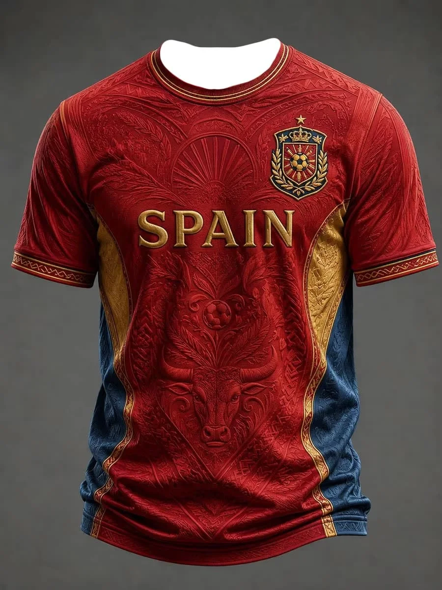 2026 Neues Modell Modisches Fußball-Trainingsshirt - 3D-Digitaldruck - Bequem und Atmungsaktiv - Familien-Eltern-Kind-Oberteile