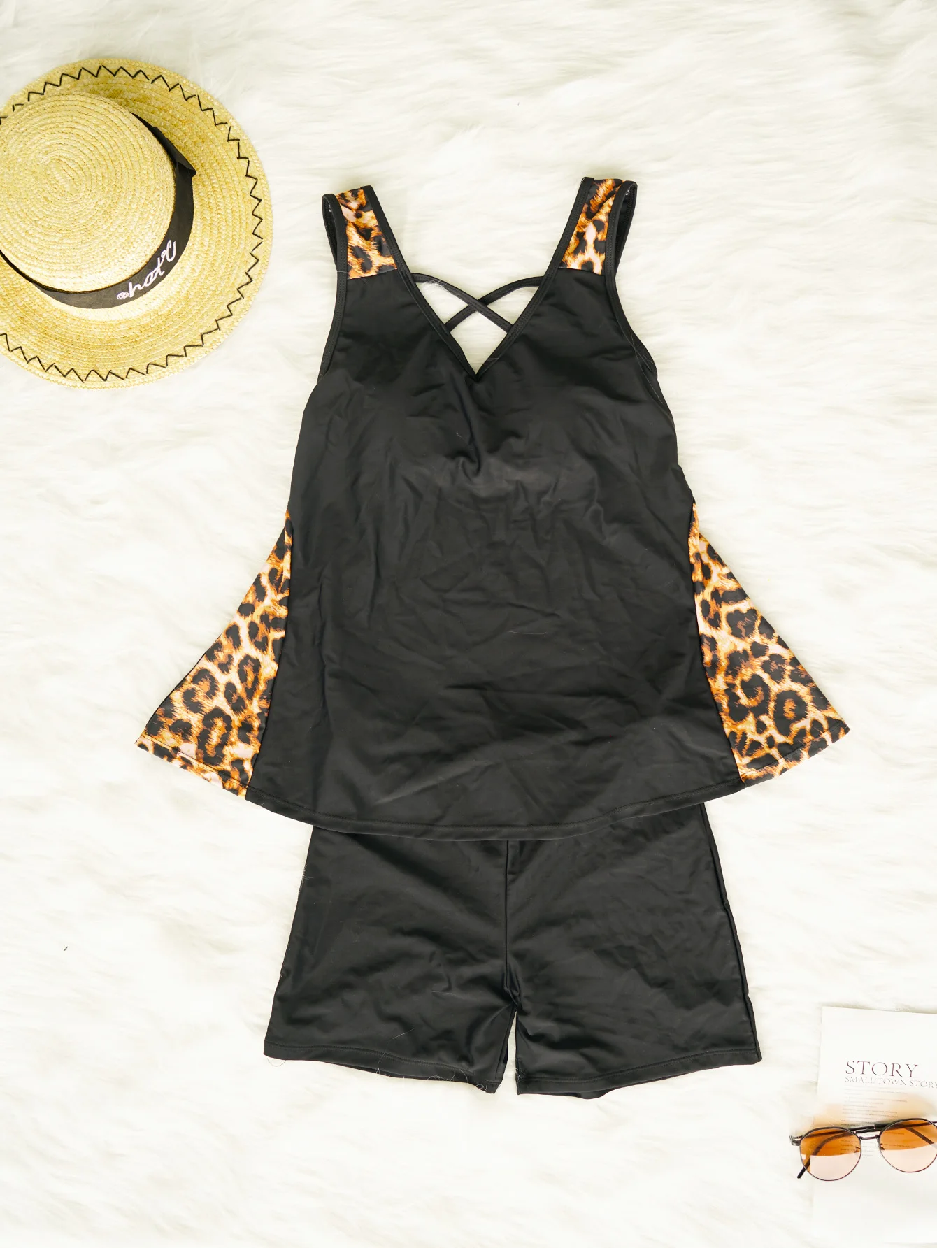 

Two Pieces Swimsuit Women Swimwear Slimming Bodysuit Summer Beach Bathing Suit