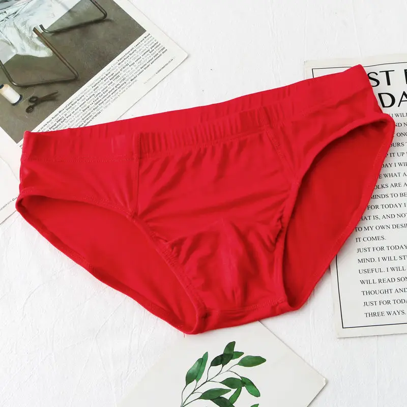 Slip respirant pour homme, sous-vêtement Sexy