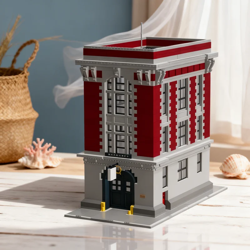 

3657pcs MOC Ghostbusters HQ Firehouse Creator Model Building Blocks Construction Toy Assemble Christmas Gift Creative DIY Idea