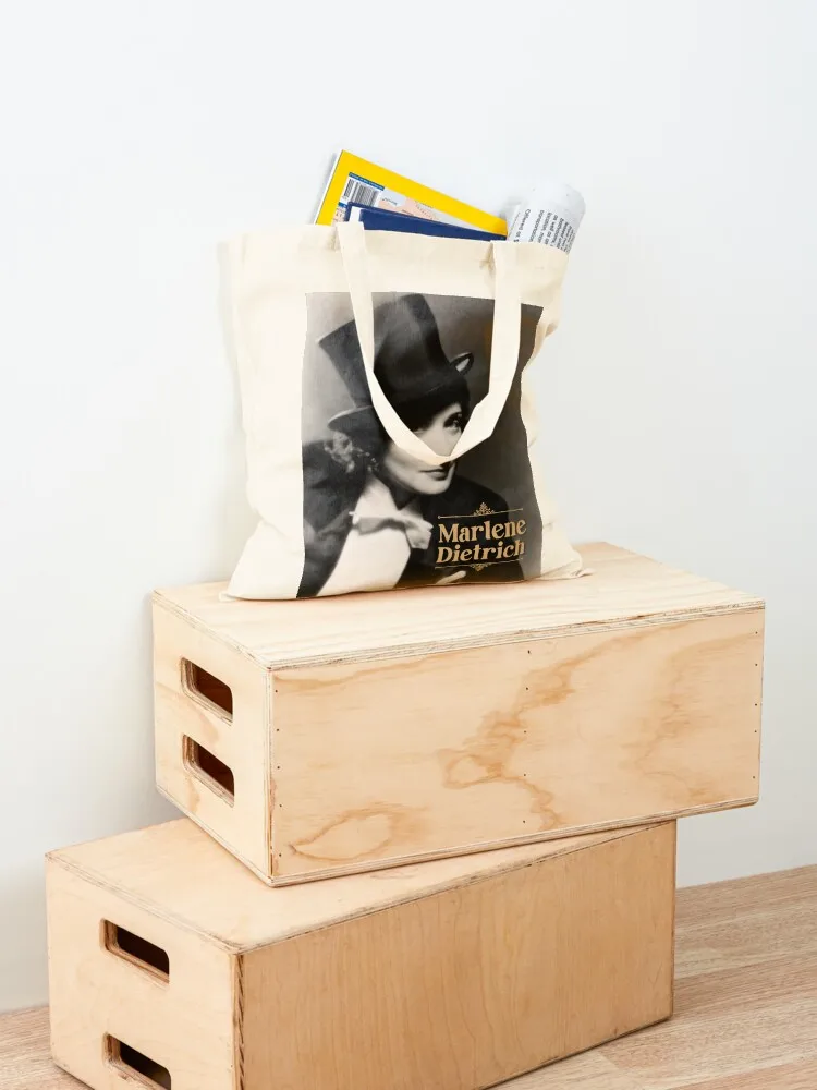 Marlene Dietrich Tote Bag Custom bag tote bag men Handbags women Canvas for women
